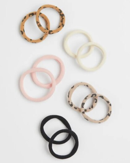 10-pack Hair Elastics