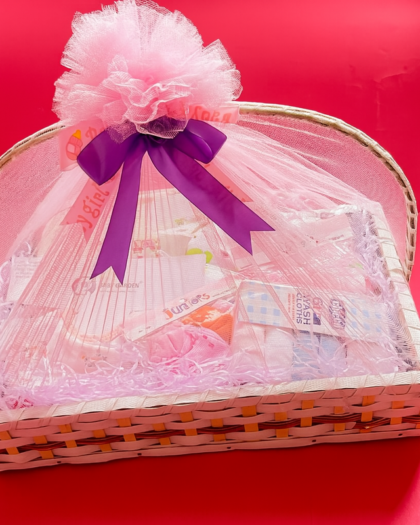 Gift Basket for Baby Girl Boy Customizable | Gift For Birthday - Aqiqah - Newborn Baby Arrival