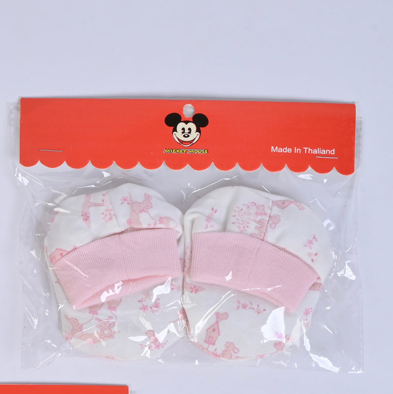 Infant Baby Booties Pink for Baby Girls | Imported - Image 2