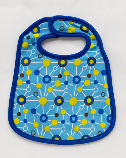 Bib for Baby | Blue Yellow Balls | Imported