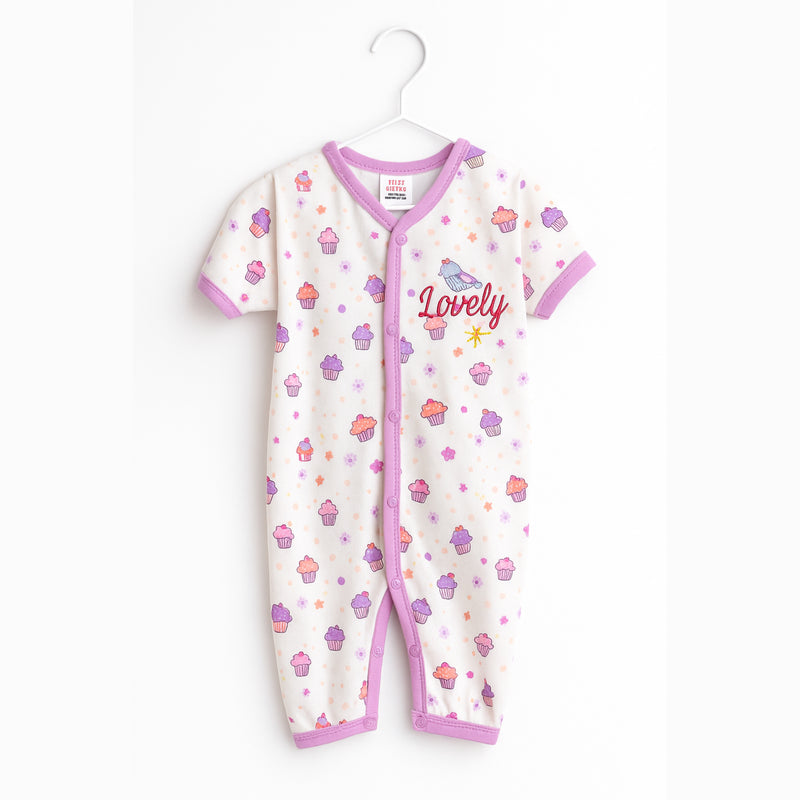Baby Body Romper Full Suit Purple Lovely | Imported