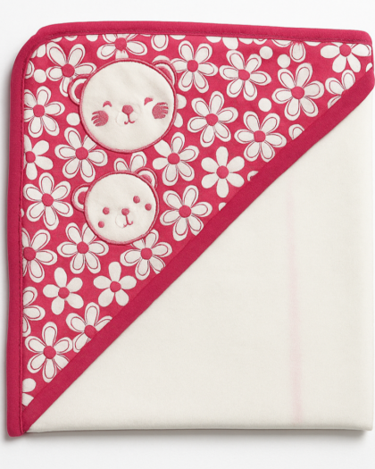 Infant Wrapping Sheet Red and White