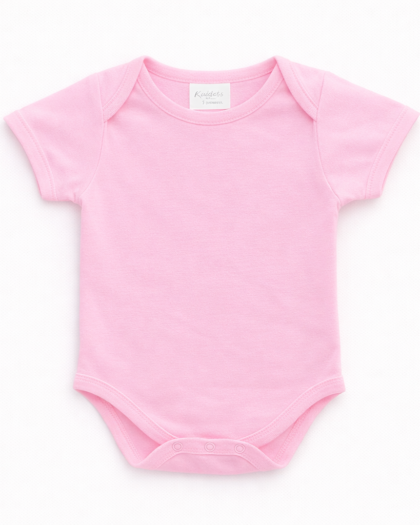 Pink 1pc Romper set