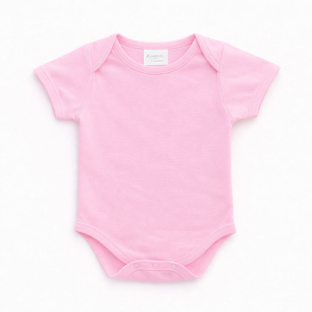 Pink 1pc Romper set