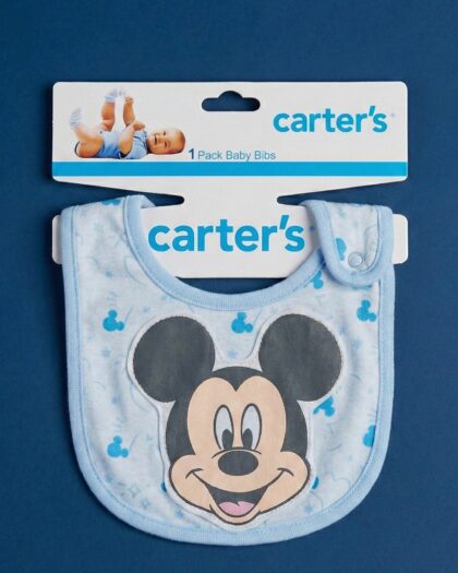 Bib for Baby | Mickky Mouse Blue Bib | Imported