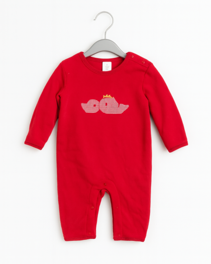 Body Suit For Baby | New Born to 9 Months | Red Romper