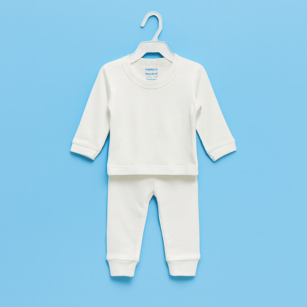 Baby Warmer Suit | Inner Pajama Shirt for Winters | Cotton Suit for Baby Boy and Girl - Image 2