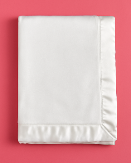 Winter Blanket for Baby | Imported White Color Polyester Blanket For infants