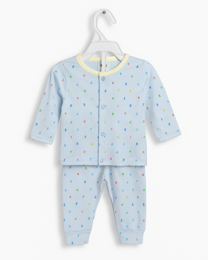Baby Full Sleeves Pajama Set Cotton | Lettes | Lounge Wear for Toddlers | Night Suit Baby Full Sleeves Pajama Set Cotton | Lettes | Lounge Wear for Toddlers | Night Suit